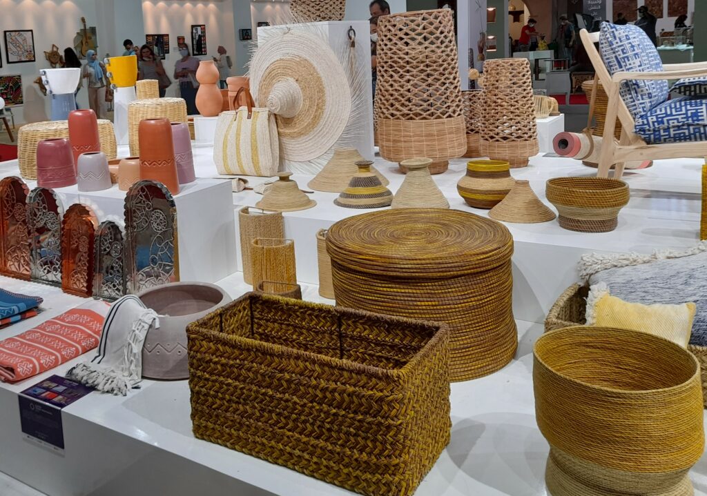 artisanat, vannerie foire du Kram Tunis